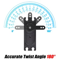 9imod Brushless Servo 20/30/40KG Aluminum Alloy Case Waterproof Digital Metal Gear Servo for 1/8 1/10 RC Crawler Car Boat DIY - Image 6
