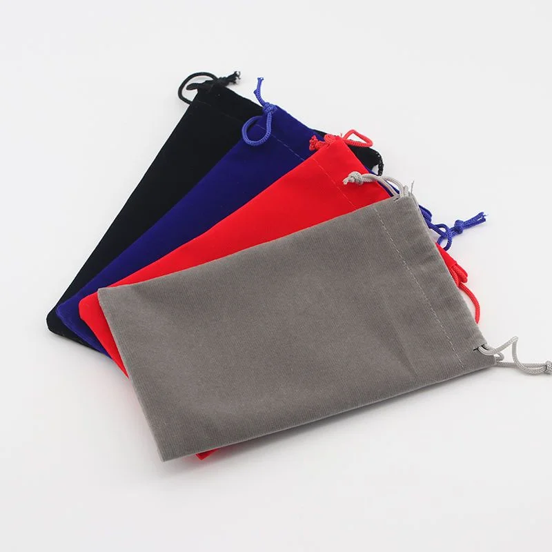 10/50pcs Drawstring Velvet Jewelry Packaging Sachet Pouches Small Size Gift Display Bags
