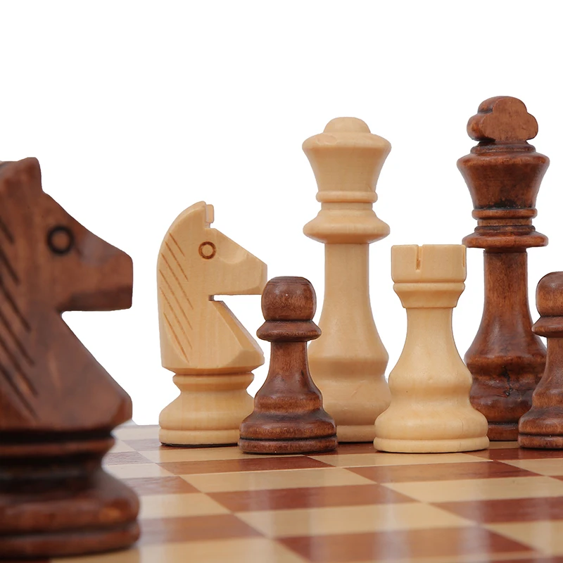 Wooden Chess Set 32 Pieces