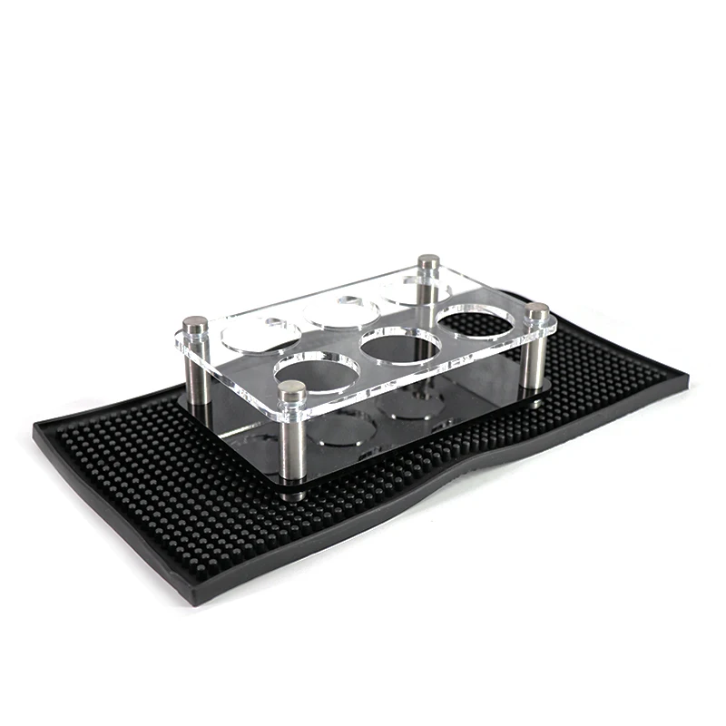 Hot Sale Outdoor Hunting And Shooting Gift Acrylic Tray Cup Holder+Coaster Suitable For Camping Or Giving Gifts To Friends 4