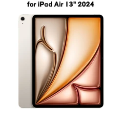 Ultra Thin Transparent Soft Silicone Protective Case for 13-Inch iPad Pro and Air (2024) (Air 13 inches 2024)