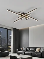 Modern Minimalist Living Room Ceiling Lights Bedroom Long Line lamps LED Chandelier Hall Bedroom Indoor Lighting Decoration