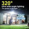 2000W Outdoor Powerful Solar LED Lights 12000mAh Super Bright Street Light Motion Sensor Remote Control Waterproof Garden Solar 2
