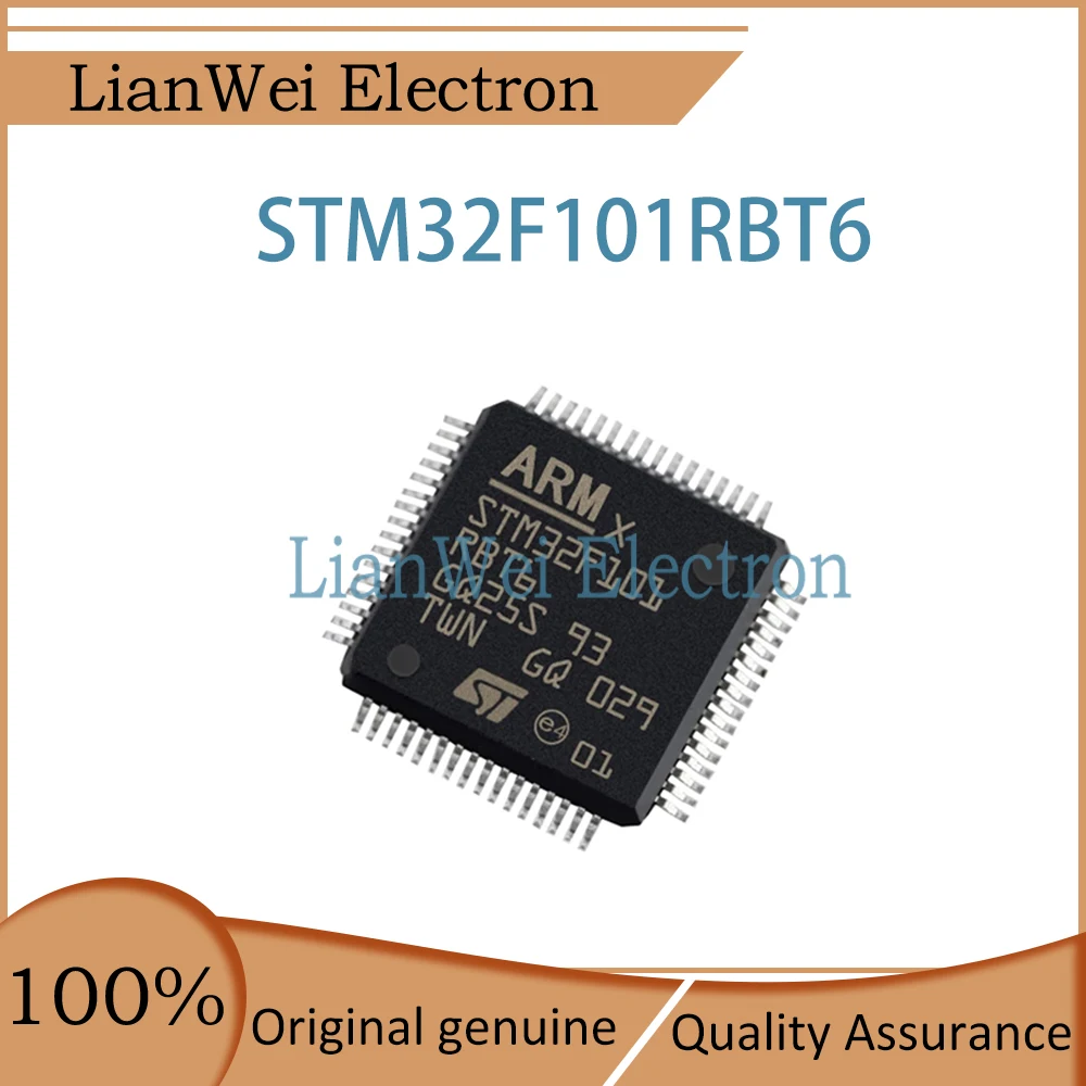 STM32F101 STM32F101RBT6 IC MCU Chip LQFP-64