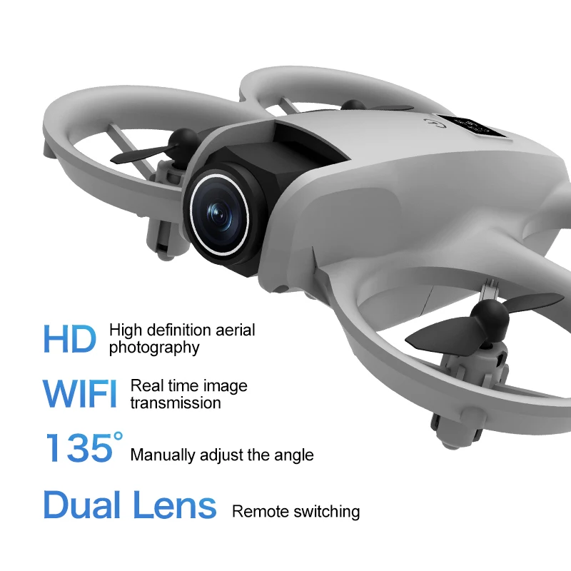 Drone Pro 8K Double Caméra avec Stabilisation GPS et Retour Automatique