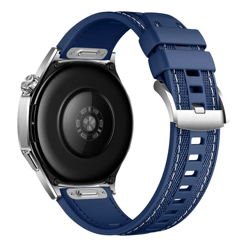 Premium 22mm Soft Silicone Nylon Replacement Wristband - Durable Strap