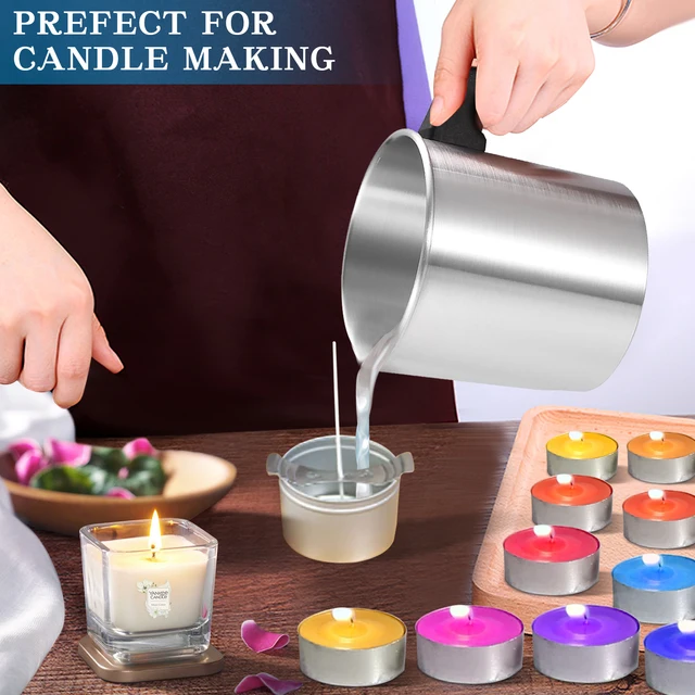 Accessories Making Candles - 1.2/3l Candle Pot Wax Cup Making Home Diy  Stainless - Aliexpress