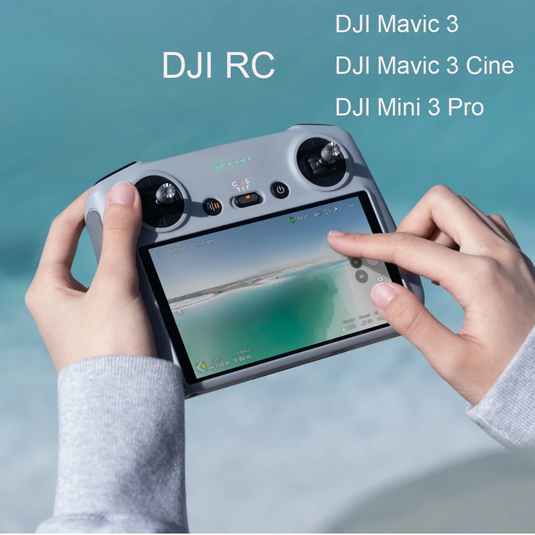 Per Telecomando Dji Rc Originale Nuovo Di Zecca Per Dji Mavic 3 / Mavic 3 Cine / Mini3 Pro/Air2S Droneschermo Full Hd Da 5,5 Pollici