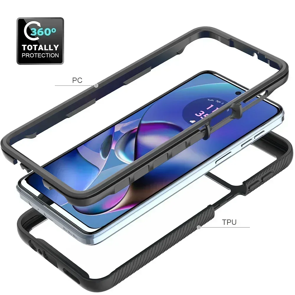 Ultra Clear Crystal Case Back Cover for Motorola Moto G Series Phones