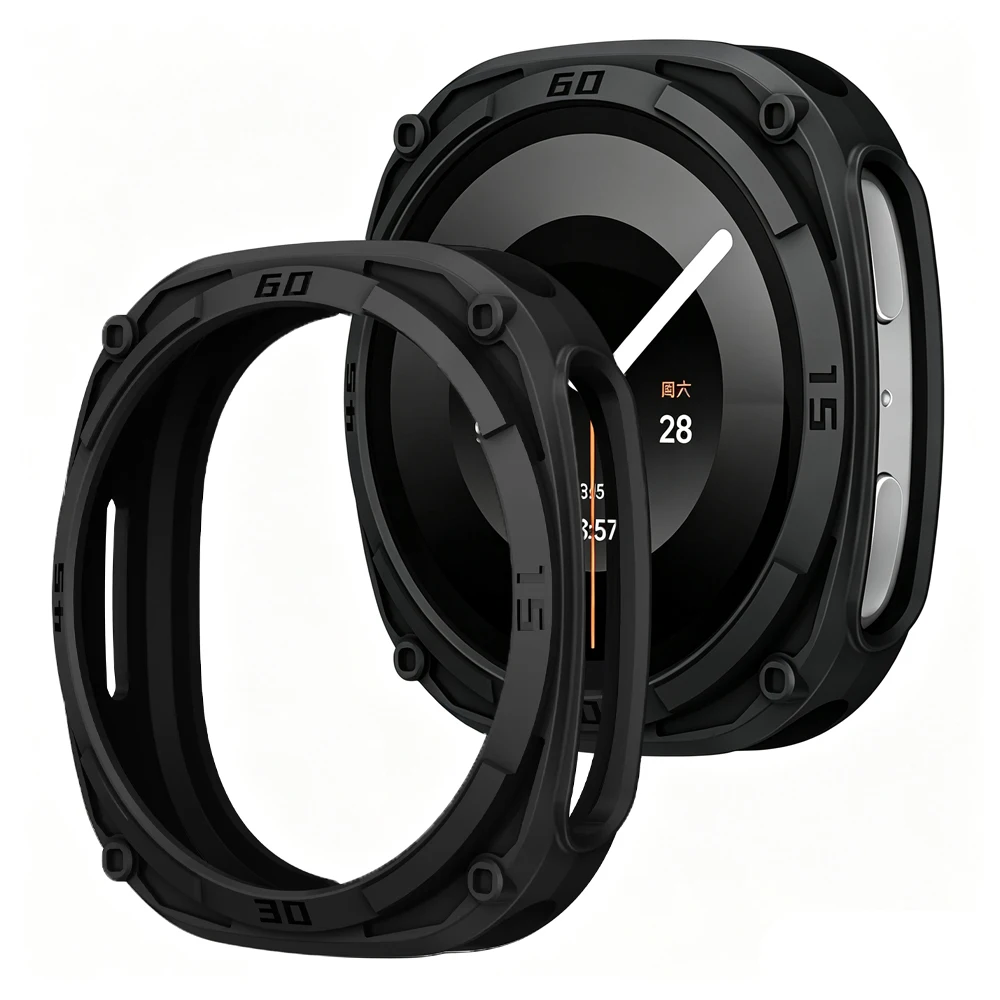 Durable Protective Bezel Cover with Hard PC Bumper