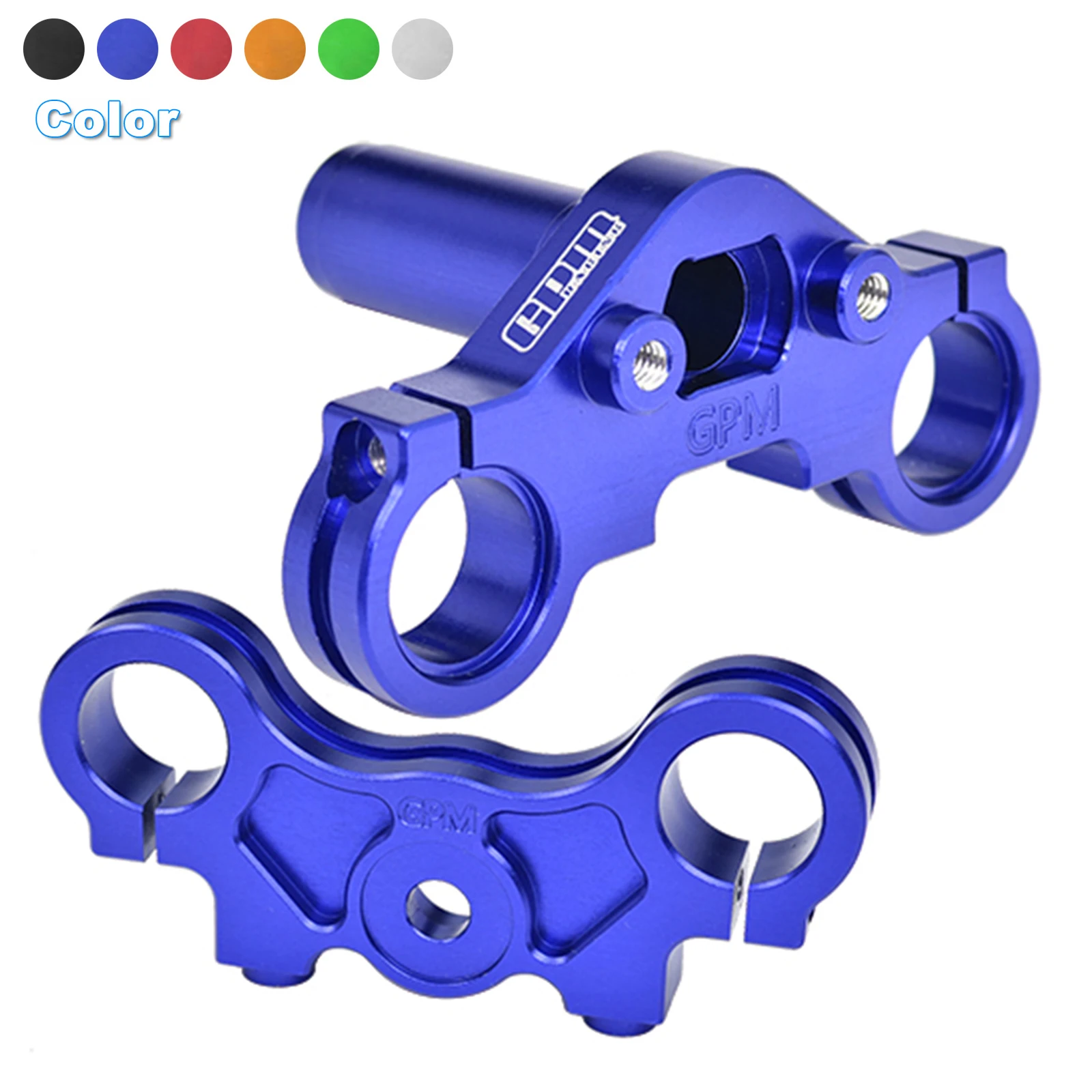 Morsetto Triplo In Alluminio 7075 Per Moto Losi-1/4 Promoto-Mx Rtr, Fxr-Los06000