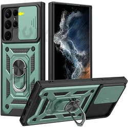 Rugged Slide Camera Lens Case with Military-Grade Protection for Samsung S20 FE (Green)