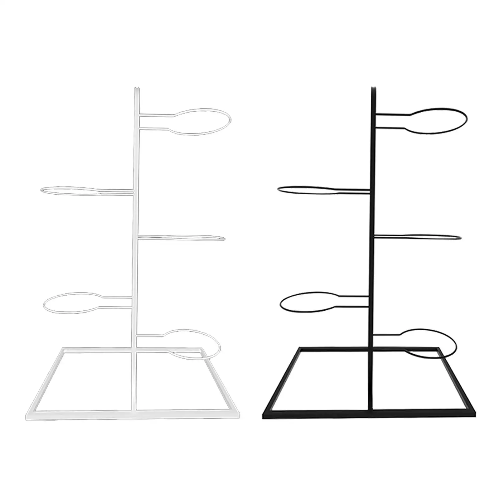 

Basketball Storage Rack, 5 Tier Ball Stand, Standing Ball Stand, Vertical Ball