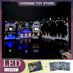 RC LED Light Kit For LEGO 76252 Batcave Shadow Box Building Blocks Brick Toy（Only LED Light，Without Blocks Model)