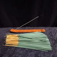 Bulk Sale 22cm/8.66inch White Sage Incense Sticks Clean and Low Powder for Yaga Meditation Hotel Home Bamboo Stick Incense 2