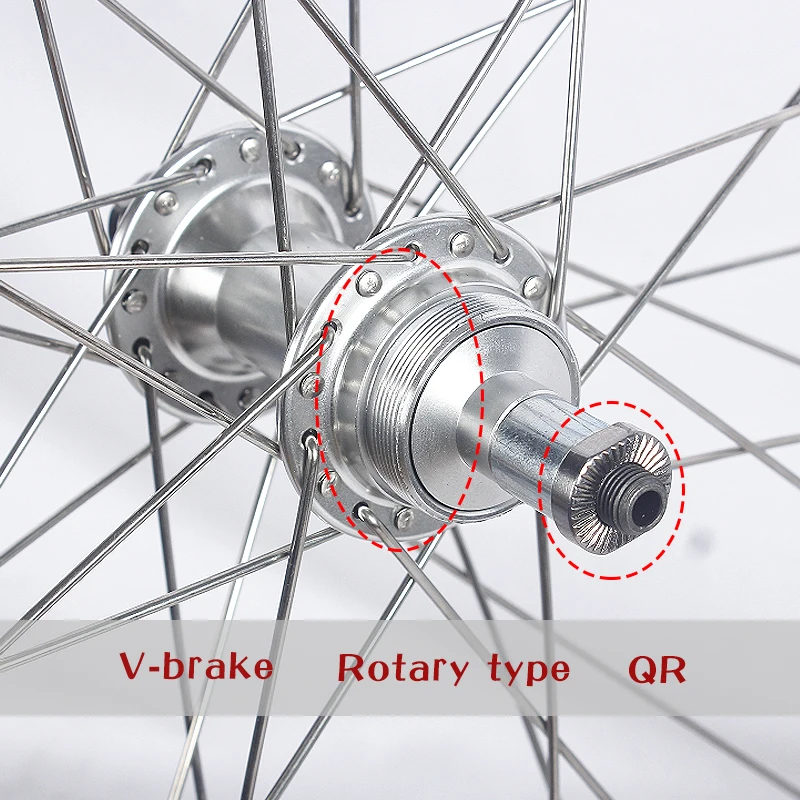 マウンテンバイクホイールセット 24/26 インチ V ブレーキロータリー