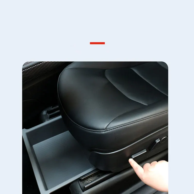 

Driver & Passenger Seat Tesla Model Y Accessories Under Seat Storage Box Compatible for Tesla Model Y