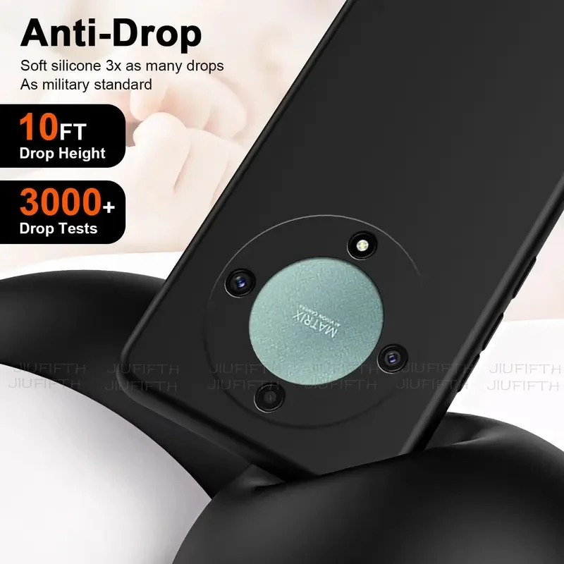 Flexible Liquid Silicone TPU Phone Case - Protective Cover and Coque Capa