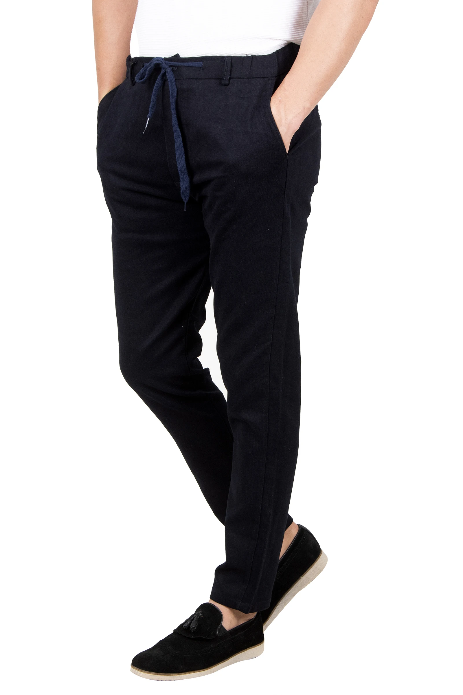 

DeepSEA Slim Fit Lycra Lace-up Sweatpants 230BALAT