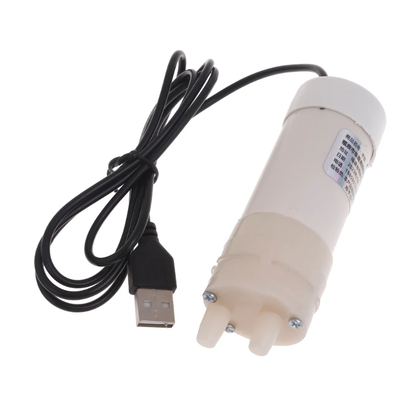 서있는 물 발코니 Waterlogging Fish Tank Water 배수를위한 USB 전원 공급 장치가있는 자체 프라이밍 워터 펌프