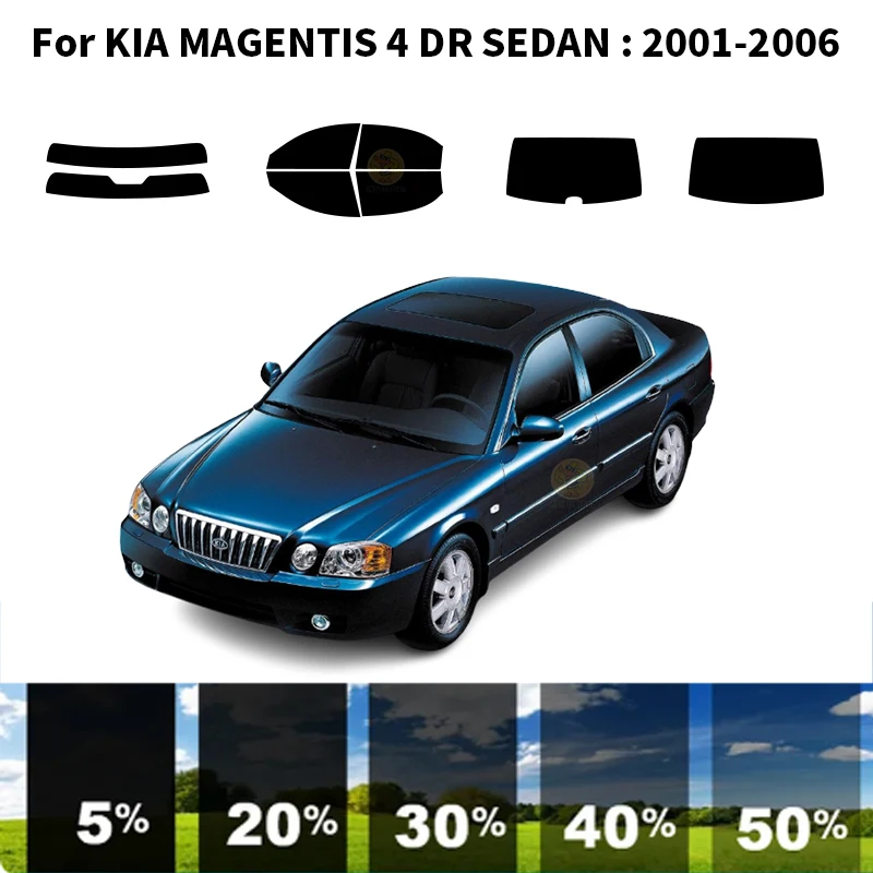 

Нанокерамическая Автомобильная УФ-пленка Precut для окна KIA MAGENTIS 4 DR SEDAN 2001-2006