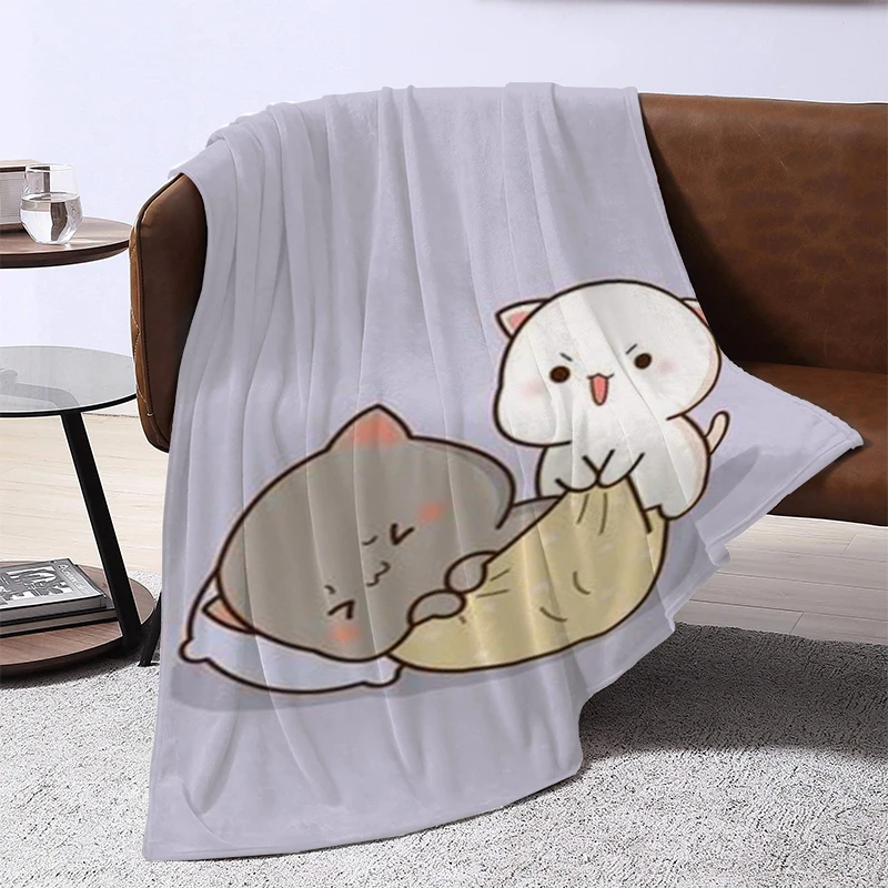 

Bed Blanket Cute Bubu and Dudu Blankets for Decorative Sofa Blanket Fluffy Soft Blankets & Throws Summer Comforter Furry Throw