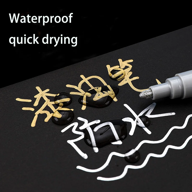 Рисунок 3 - яркие водонепроницаемые белые маркеры для шин