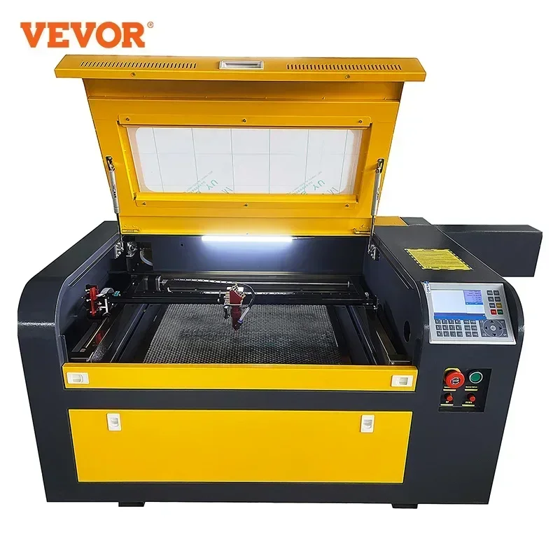 

VEVOR Laser Engraver 50W/60W CO2 Laser Engraving Machine Cutting Machine For Wood Acrylic Rubber One-button Printer Tool