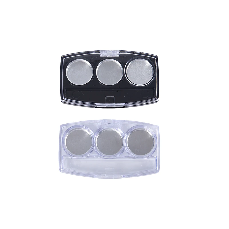 Leere Lidschatten-palette Augen Make-Up 6-zoll-glaslagerschale Mit Spiegel Für Frauen Mädchen Make-Up Anfänger DIY Lidschatten Lagerung Box Werkzeuge – Detail 24
