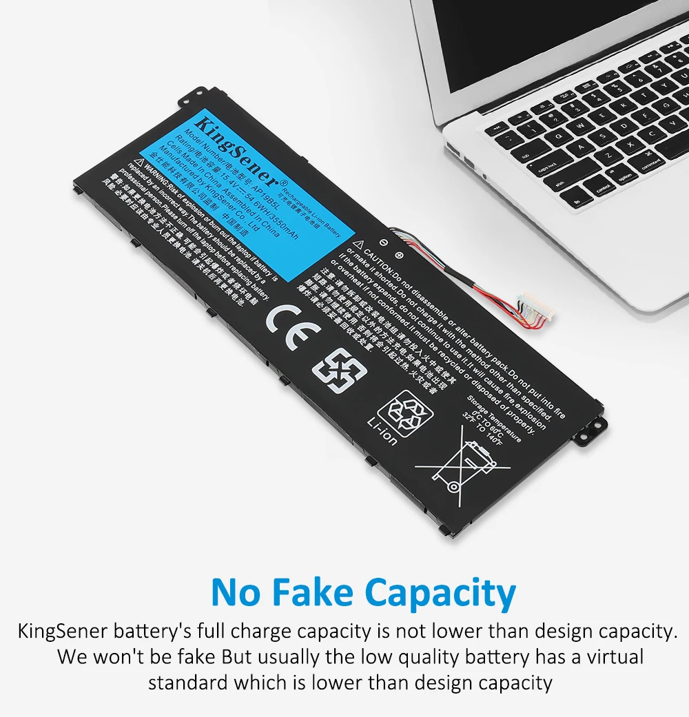 KingSener AP19B5L Bateria Para Notebook Acer Aspire