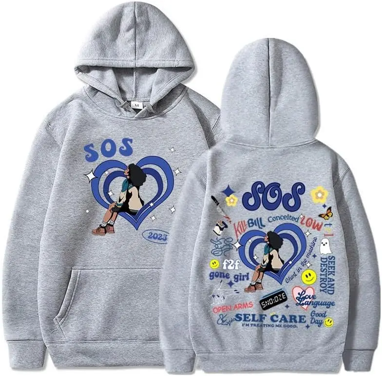 Hoodies for Women and Man SZ&Aacute; Long Sleeve Unisex Sweatshirt Hoodie Pullover Casual Comfort Tops