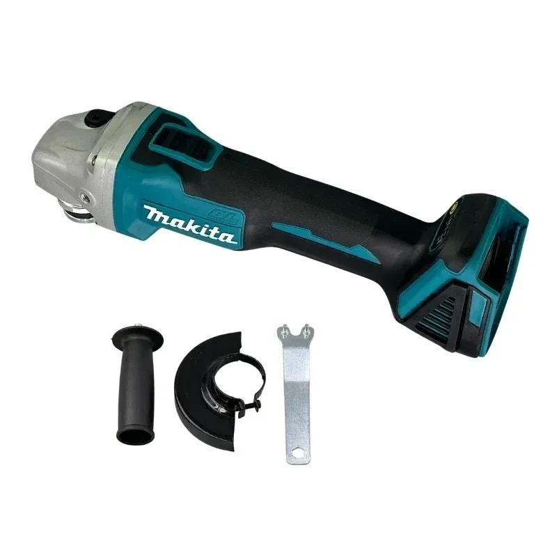 Makita 18V DGA404 125/100mm Brushless Lithium Electric Angle Grinder Rechargeable Cutting Machine High Power Polishing Machine 6