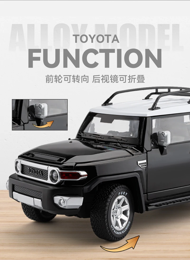 1/24 Toyota FJ Land Cruiser SUV Off Road 