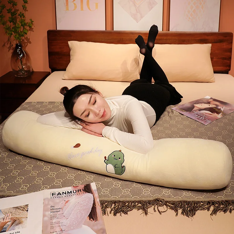 100-160cm Long pillow Cartoon Cushion Long Plush Cushion Back Cushion Sofa  Bed Cushion Sleeping Boyfriend pillow Home Textile