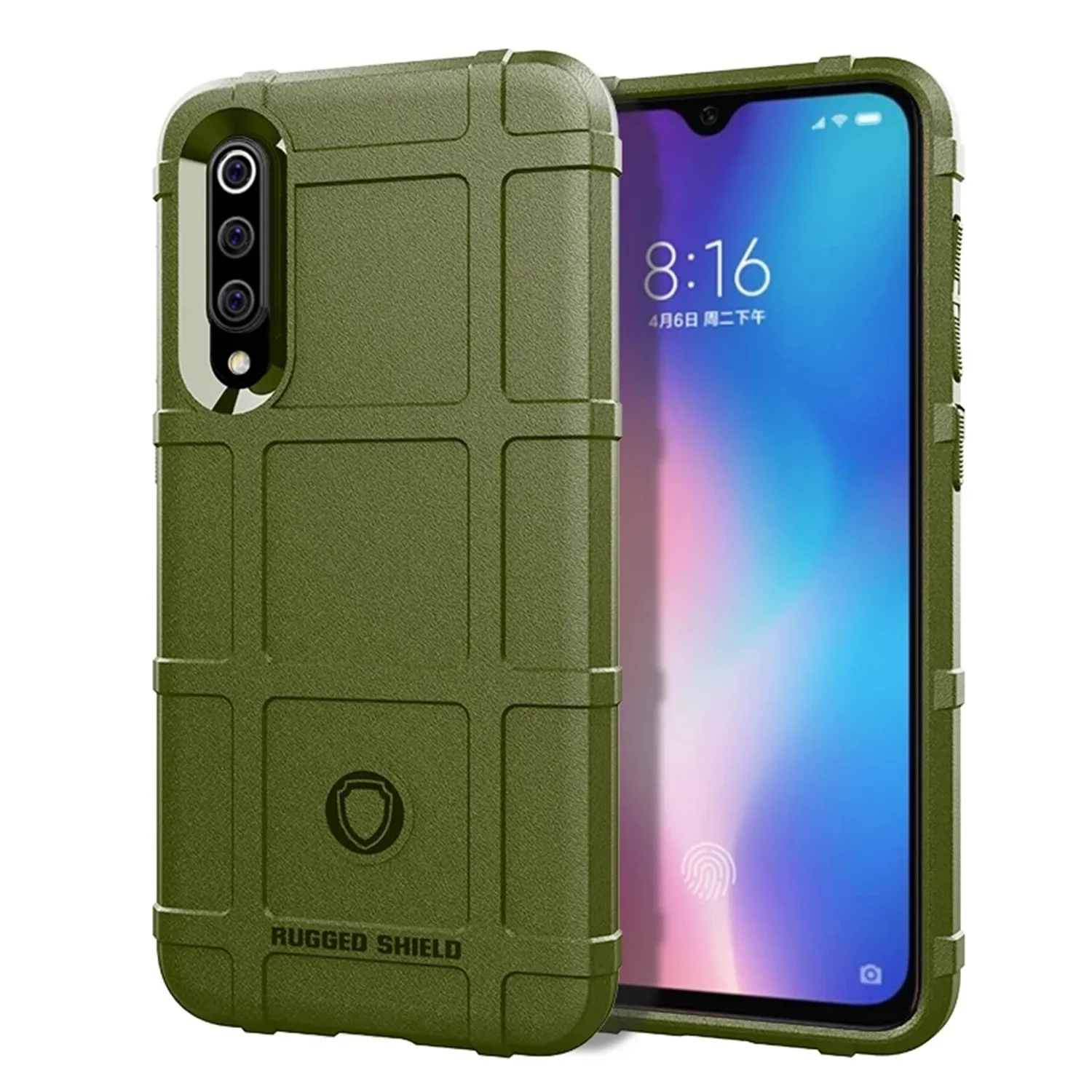 For Xiaomi Mi9 se mi9se Armor Shield Case Soft Silicone Back Cover for xiaomi 9 se mi 9se Anti Knock Matte Phone Cases 6