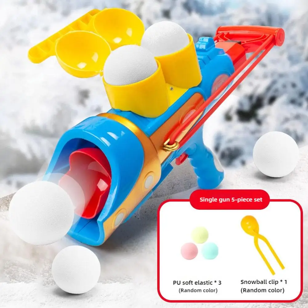 Christmas Children's Gift-snowball Clamp Duck Artifact Winter Snow Play Tools Snowball Fight Equipment Toys 32cm Snowball Launch 5