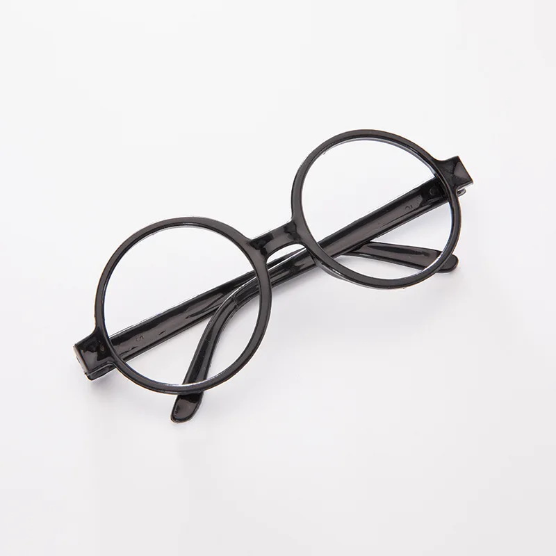 Movie Mirabel Cosplay Glasses Arale Children Black Frame Round Eyewear Kids Props Accessories Gifts anime cosplay props
