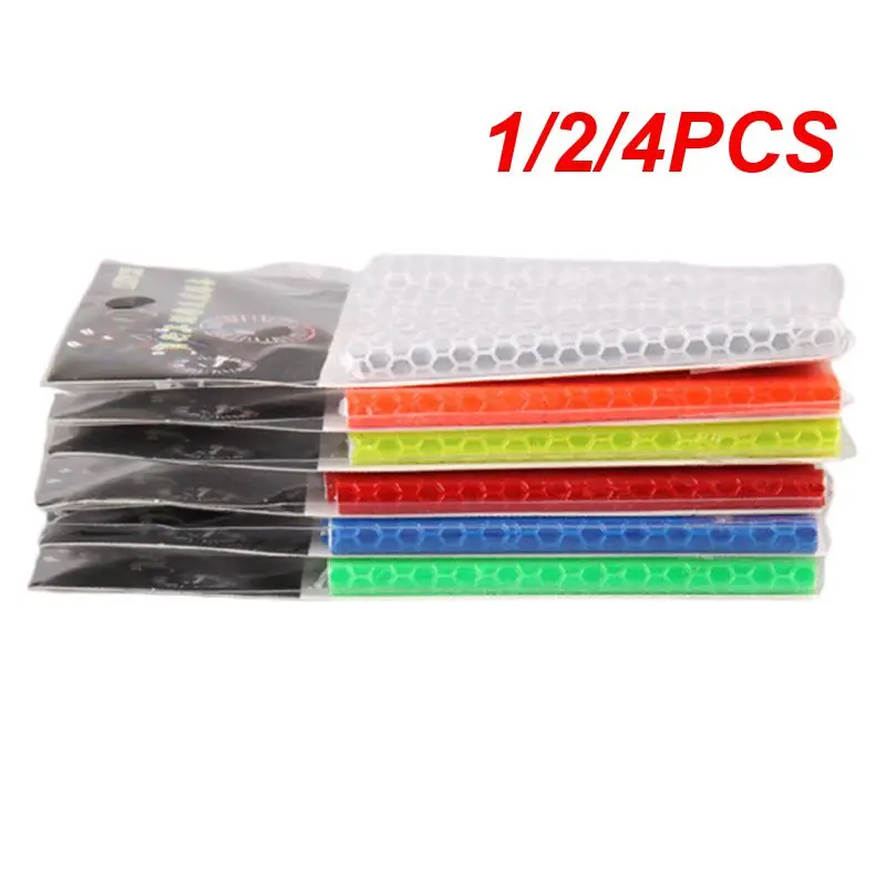 

Светоотражающие наклейки, 1/2/4 шт., светоотражающие полосы для колес и спиц, светоотражающие Аксессуары для улицы