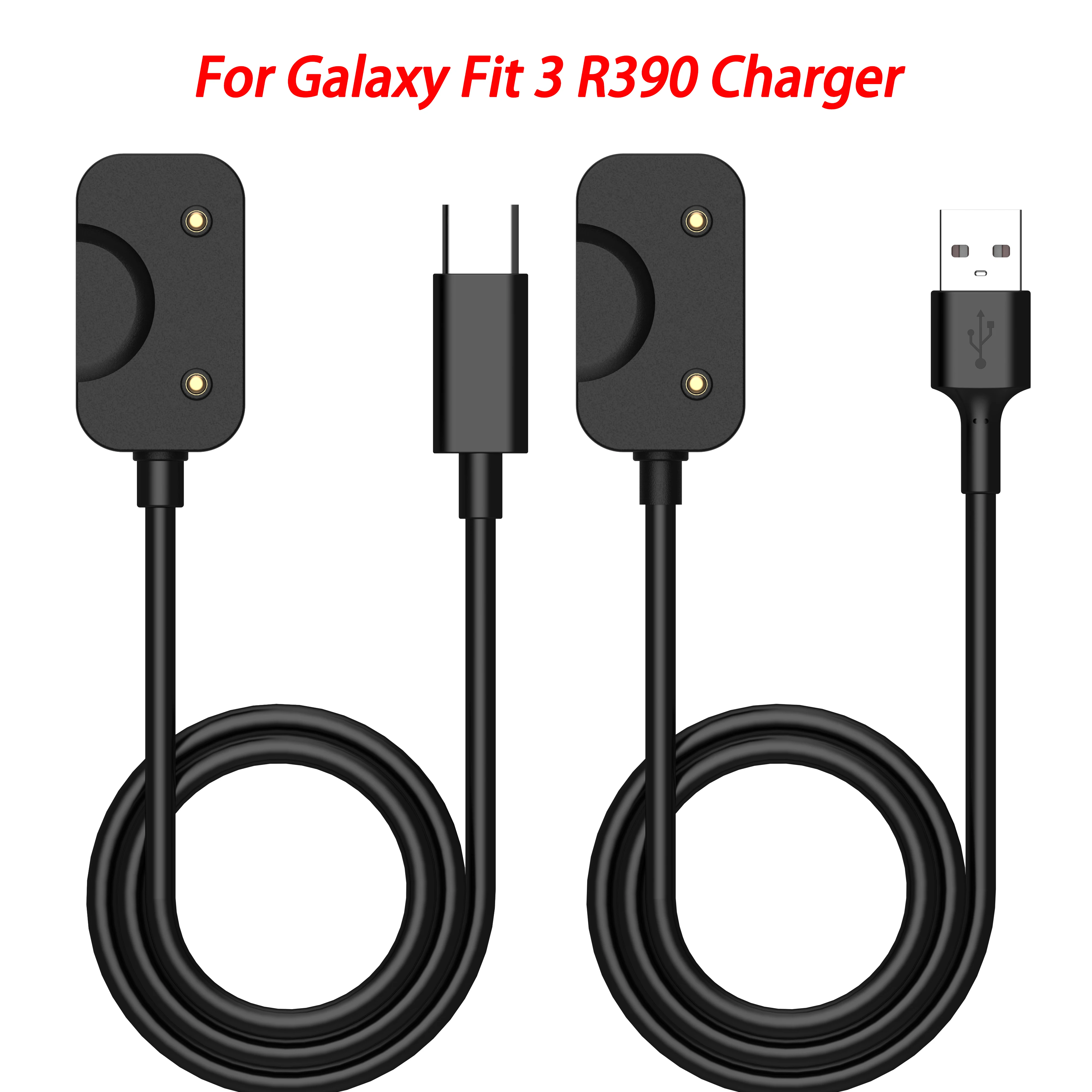 

1 шт. для Samsung Galaxy Fit 3 зарядное устройство адаптер для умных часов USB Type-C зарядный кабель шнур Магнитный для Samsung Galaxy Fit 3 R390