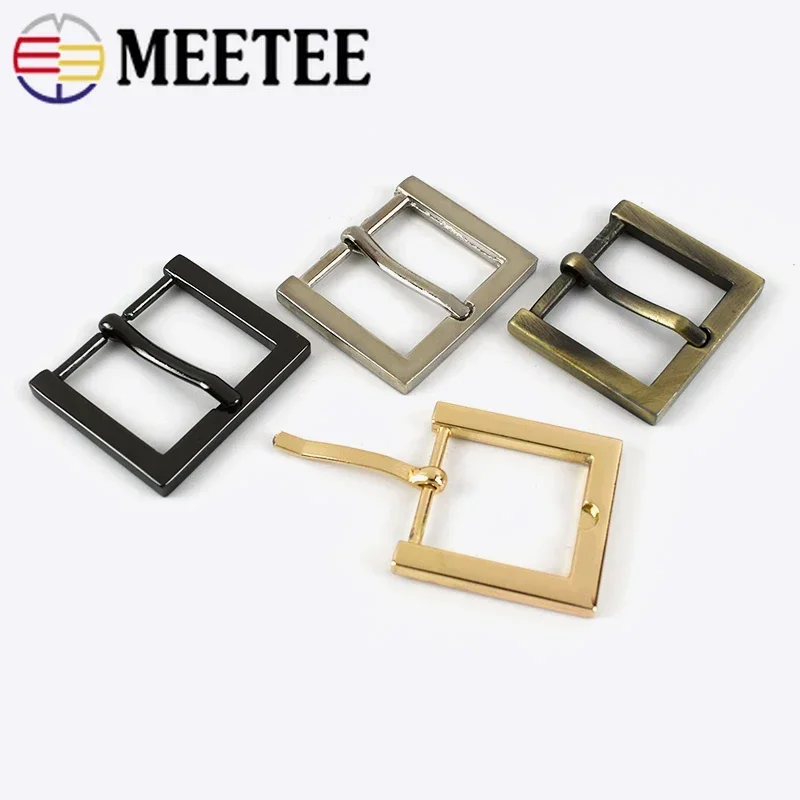 Set of Metal Adjustable Pin Buckles for Luggage Straps and DIY Accessories