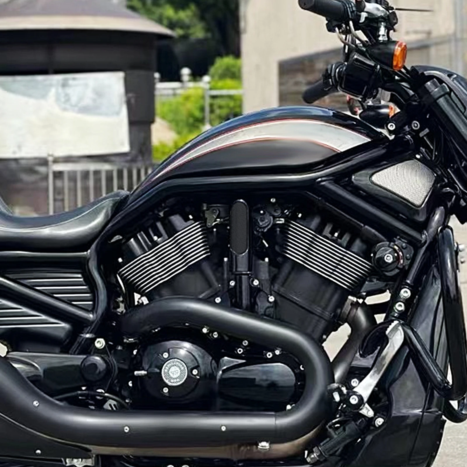 ハーレーダビッドソン V-ROD用純正マフラー バイクマフラー ハーレー用