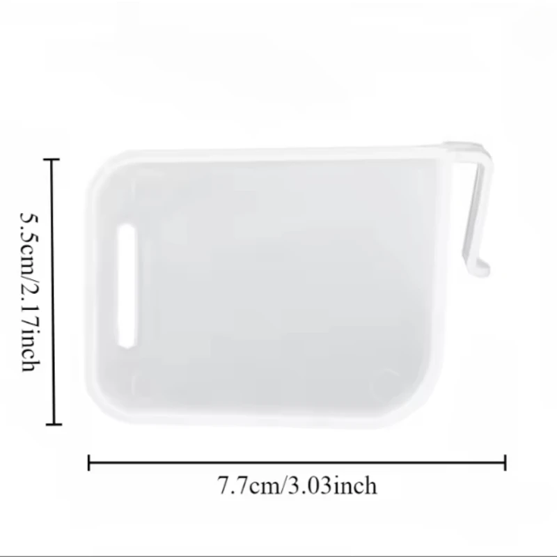 8pcs Refrigerator Side Door Sorting Partition Card Buckle Kitchen Bedroom Storage Storage Sorting Box Space Division