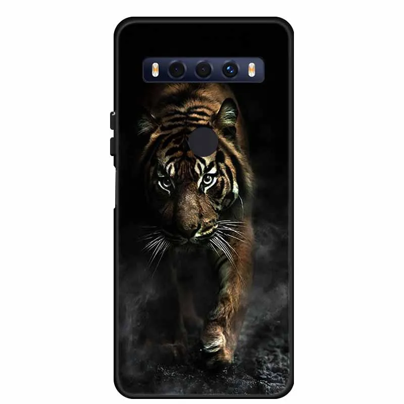 Cartoon Soft TPU Silicone Lion Wolf Phone Case - Stylish Back Cover