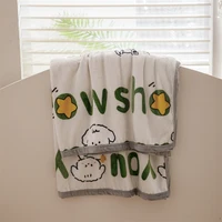 YanYangTian Winter Autumn Warm Plaid Blanket Plush Warmth Comfortable Bedspread on the bed Soda Bed Cover for kids 150 230 4