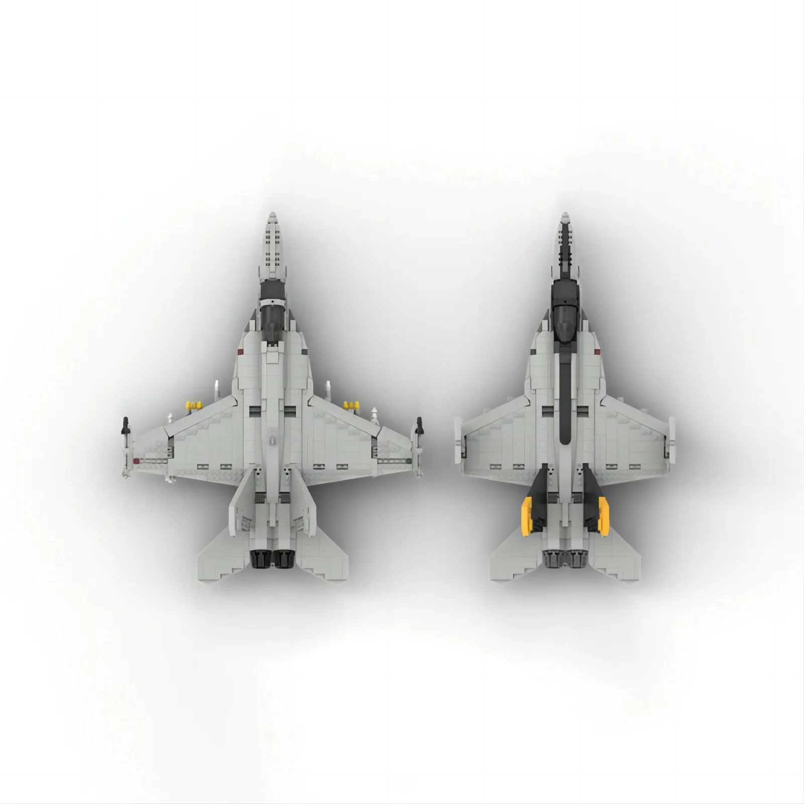 군용 빌딩 블록 MOC-112205 F/A-18F 슈퍼 호넷 전투 항공기, 1/35 체중계 소년 브릭, 비행기 모형 선물 장난감, 1807 개