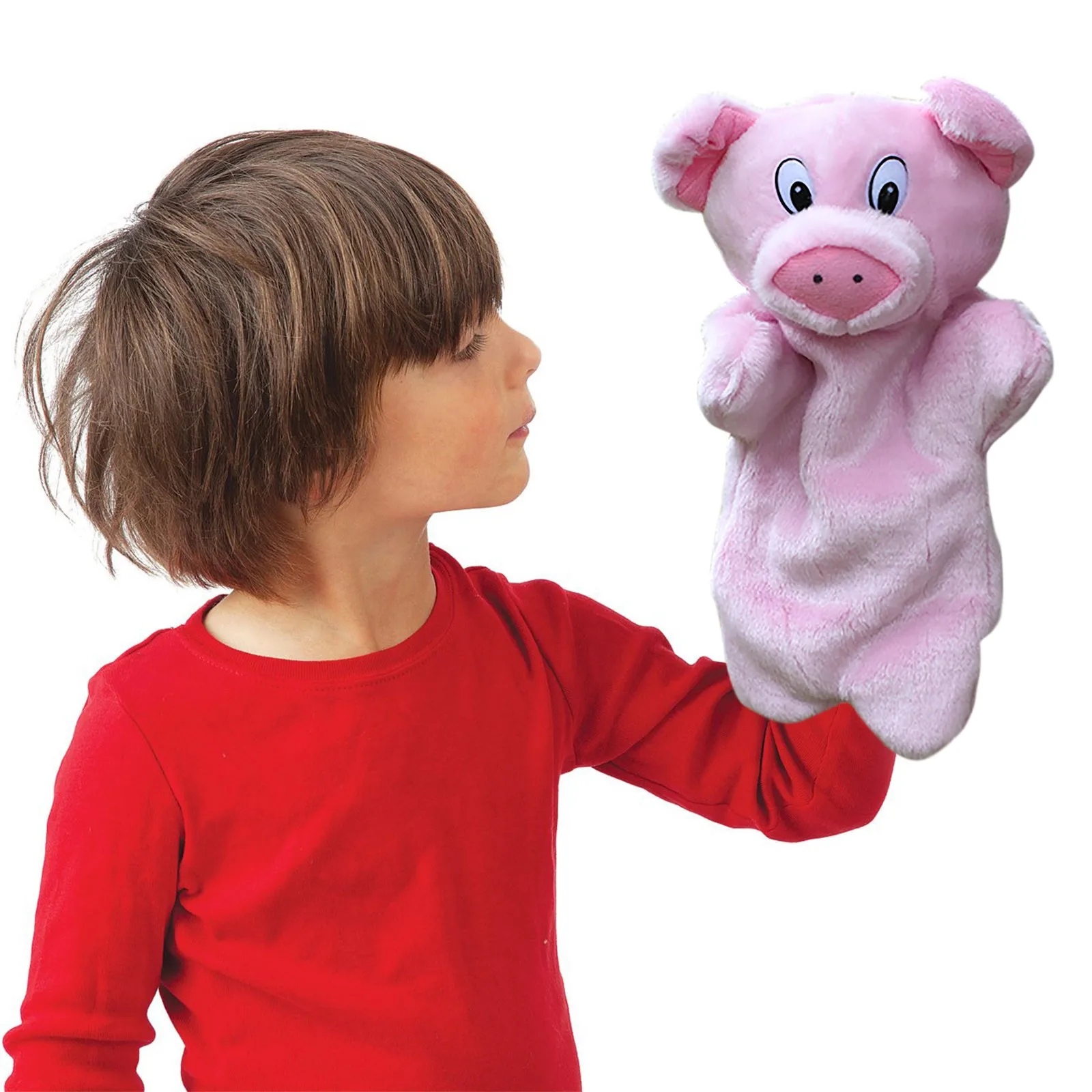 Stuffed Hand Puppet Parent-Child Doll Hand Puppet Party Favours Kids Toys Party Gift Fiesta 1pc plush toys