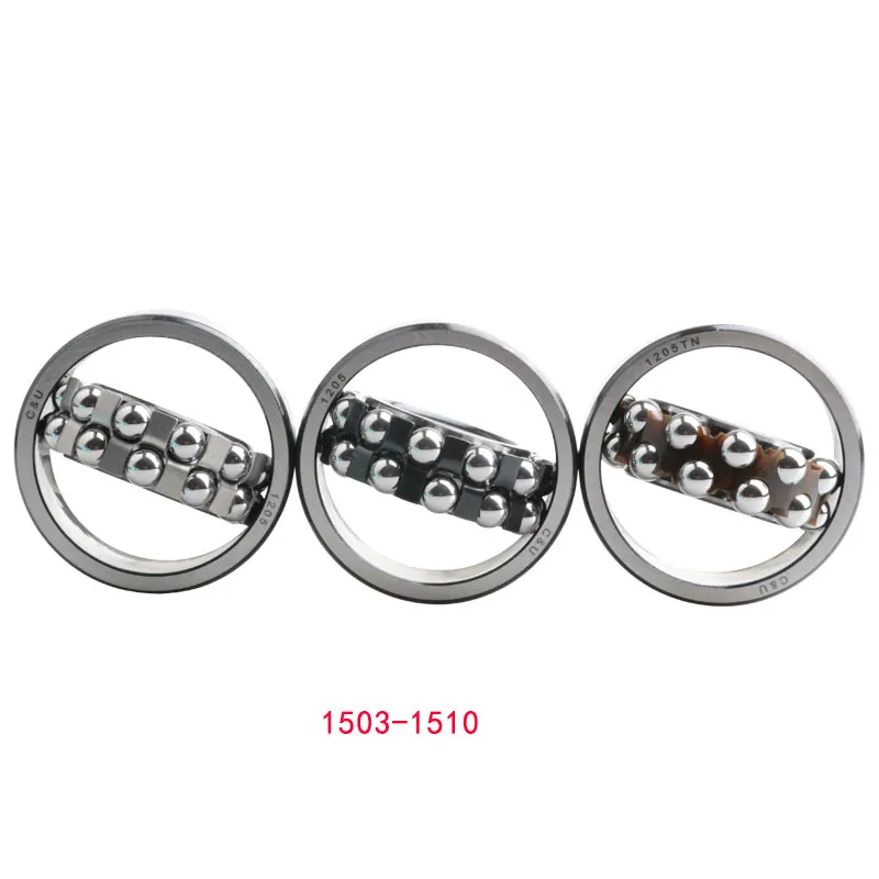 

Double Row Ball Self-Aligning Ball Bearings 1503 1504 1505 1506 1507 1508 1509 1510 High Quality Bearings 17x40x16mm 20x47x18mm