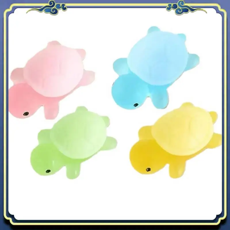 Little Turtle Handmade Essential Oil Soap 4 Pieces Ofcute Little Turtle Moisturizing Soap Children's Cleansing Bath