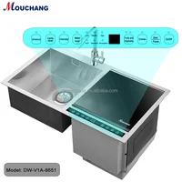 DW-V1A-8651 Multifunctional Ultrasonic Fruit And Seafood And Glass, Dishwasher Sink Dishwasher Soap Dispenser Dishwasher 2
