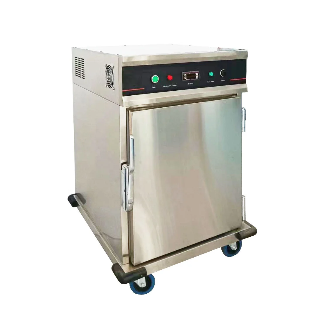 Commercial Electric Banquet Heating Circulation Diner Warming Cabinet Thermos Food Warmer Cart